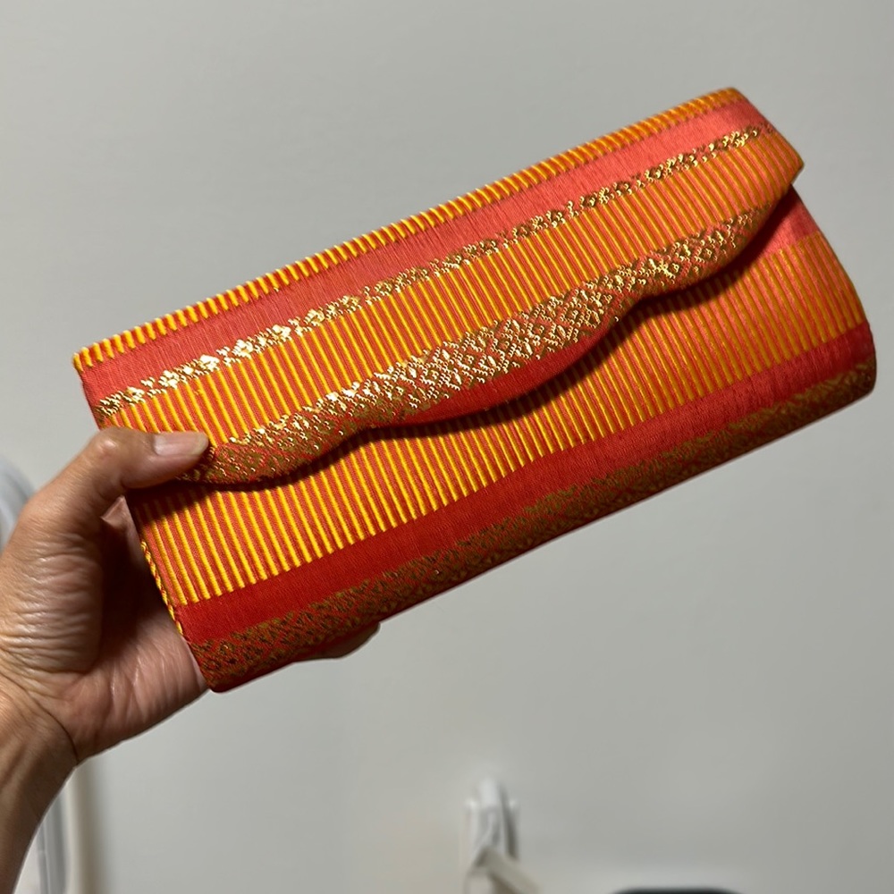 Clutch with Thai Silk